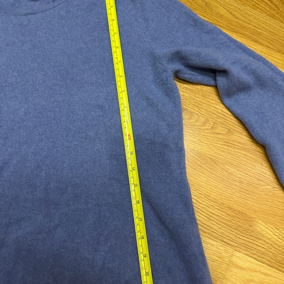 Charter Club 2-Ply 100% Cashmere purple Sweater Size L - Picture 6 of 7